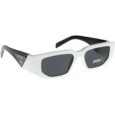 Prada White-Black Sunglasses
