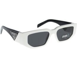 Prada White-Black Sunglasses