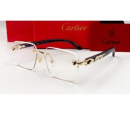 Cartier Transparent Sunglasses