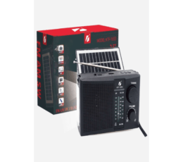 KTF-1653 Wireless Bluetooth Speaker Solar Energy Torch