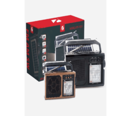 KTF-1651 Wireless Bluetooth Speaker Solar Energy Torch