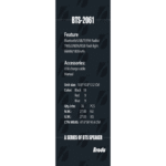 BTS-2061 Wireless Bluetooth Speaker - Image 2