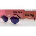 Miu Miu Silver Sunglasses