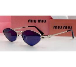 Miu Miu Silver Sunglasses