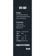 BTS-1387 Wireless Bluetooth Speaker - Image 2