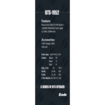 BTS-1952 Wireless Bluetooth Speaker - Image 2