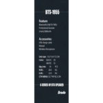 BTS-1955 Wireless Bluetooth Speaker - Image 2