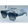 Prada Gray Transparent Sunglasses