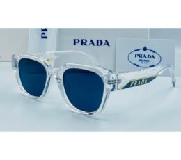 Prada White Transparent Sunglasses