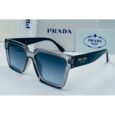 Prada Gray Black Sunglasses