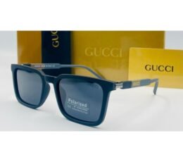 Gucci Polarized Gray Black Sunglasses