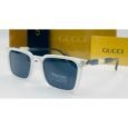 Gucci Polarized White Black Sunglasses