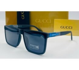 Gucci Polarized Black Blue Sunglasses