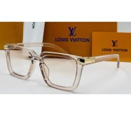 Louis Vuitton Brown Transparent Sunglasses