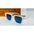 Louis Vuitton White Transparent Sunglasses