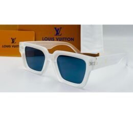 Louis Vuitton White Transparent Sunglasses
