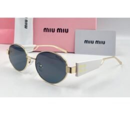 Miu Miu White Sunglasses