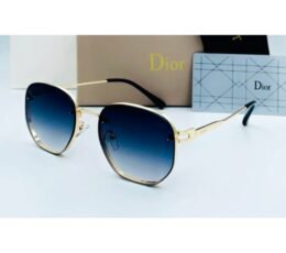 Dior Blue Gold Sunglasses