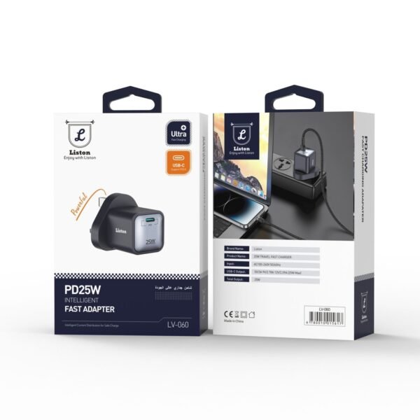 Liston PD25W Intelligent Fast Adapter LV-060 - Image 2