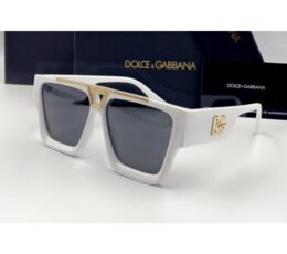 Dolce & Gabbana White Sunglasses