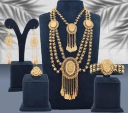 Golden Jewelry Set