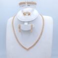 Golden Jewelry Set