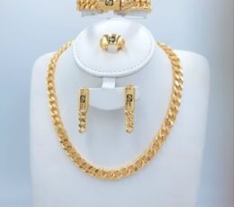 Golden Jewelry Set