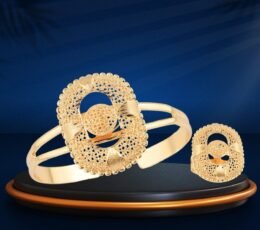 Golden Bracelet Set
