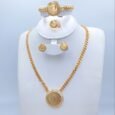 Golden Jewelry Set