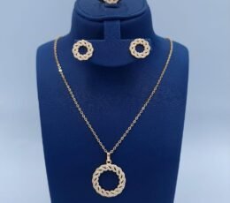 Golden Jewelry Set