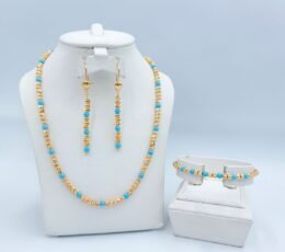 Golden Jewelry Set