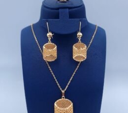 Golden Jewelry Set