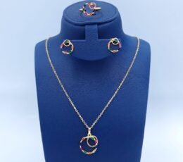 Golden Jewelry Set