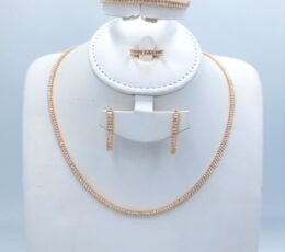 Golden Jewelry Set