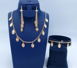 Golden Jewelry Set