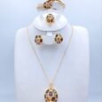 Golden Jewelry Set