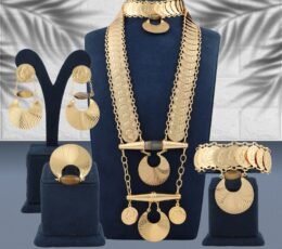 Golden Jewelry Set