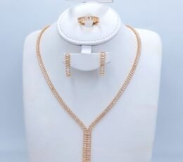 Golden Jewelry Set