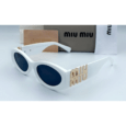 Miu Miu White Sunglasses