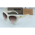 Miu Miu White Sunglasses