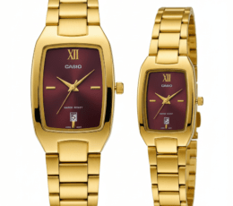 Casio Classic Couple Watch – Premium Rectangular Dial