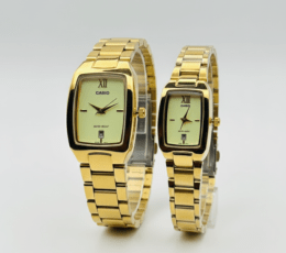 Casio Classic Couple Watch – Premium Rectangular Dial