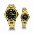 Casio Couple Watch Set – Premium Stainless Steel Design