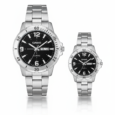 Casio Couple Watch Set – Premium Stainless Steel Design