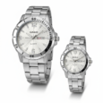 Casio Couple Watch Set – Premium Stainless Steel Design