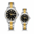 Casio Couple Watch Set – Premium Stainless Steel Design