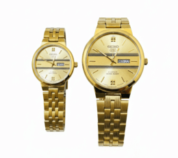 Seiko 5 Inspired Presidential Couple Set