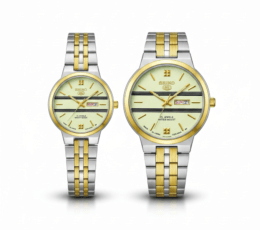 Seiko 5 Inspired Presidential Couple Set