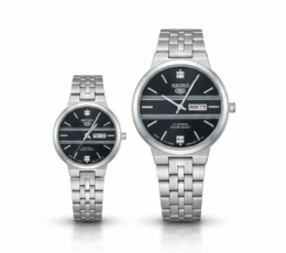 Seiko 5 Inspired Presidential Couple Set