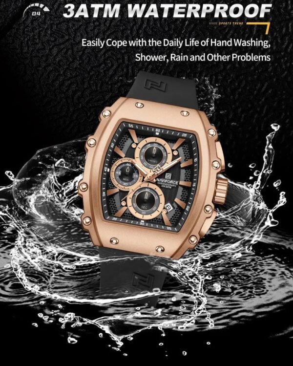 NAVIFORCE Luxury Men's Chronograph Watch - Image 5